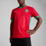 Explore morocco national team puma 2025 home replica jersey – red – Germany Football Jerseys & T-Shirts Collection