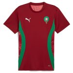 Explore morocco national team puma 2025 pre-match jersey – red – Germany Football Jerseys & T-Shirts Collection