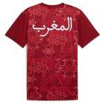 Explore morocco national team puma 2025 pre-match jersey – red – Germany Football Jerseys & T-Shirts Collection
