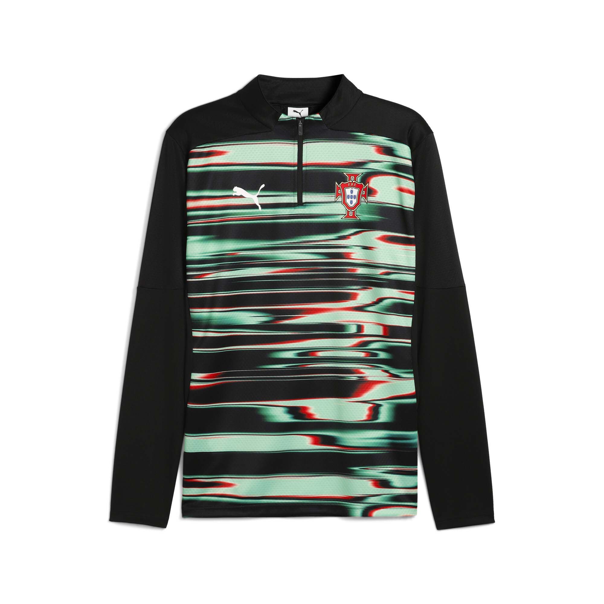 Explore portugal national team puma 2025 pre-match quarter-zip top – black – Germany Football Jerseys & T-Shirts Collection