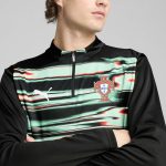 Explore portugal national team puma 2025 pre-match quarter-zip top – black – Germany Football Jerseys & T-Shirts Collection