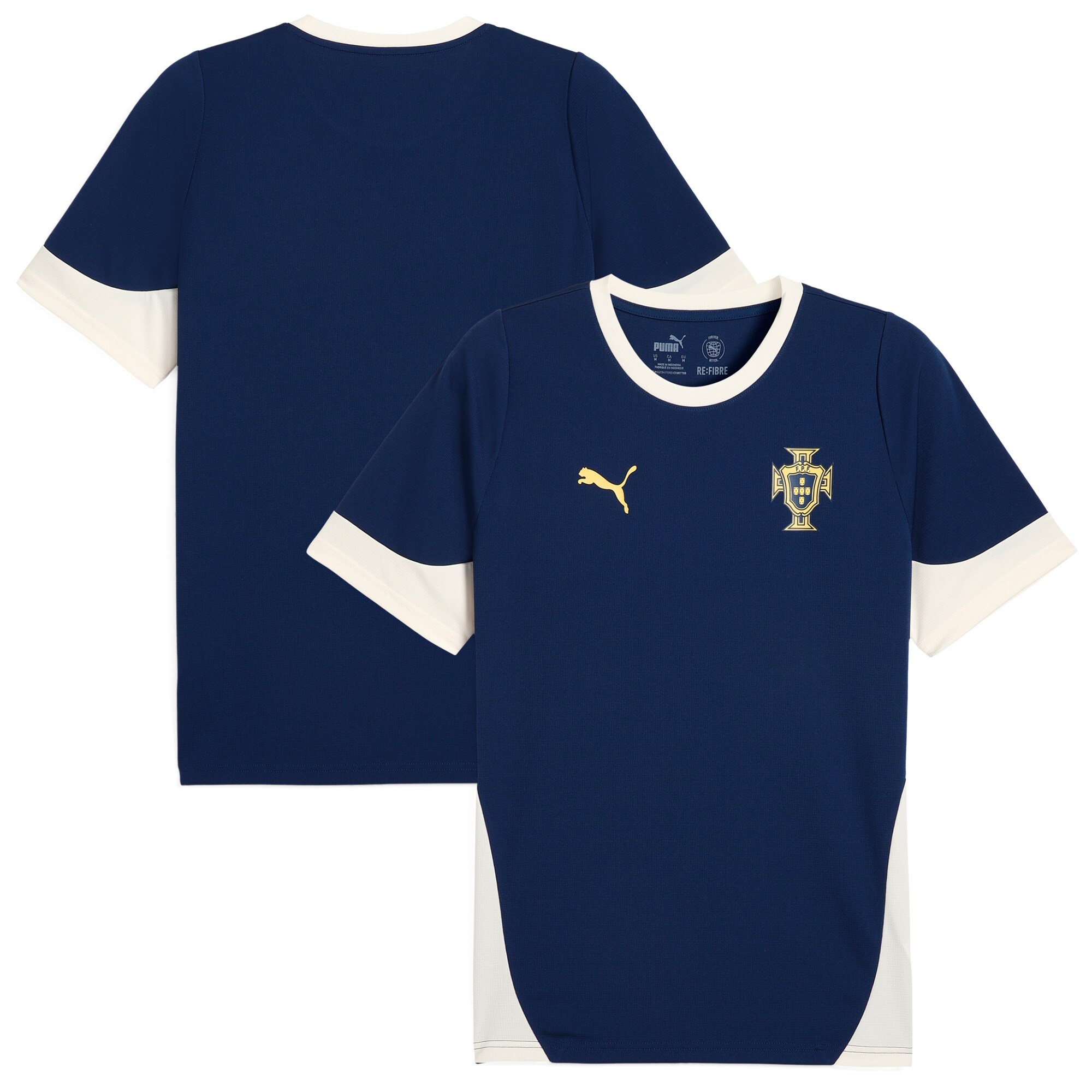 Explore portugal national team puma 2025 training jersey – blue – Germany Football Jerseys & T-Shirts Collection