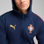 Explore portugal national team puma casuals full-zip hoodie – navy – Germany Football Jerseys & T-Shirts Collection