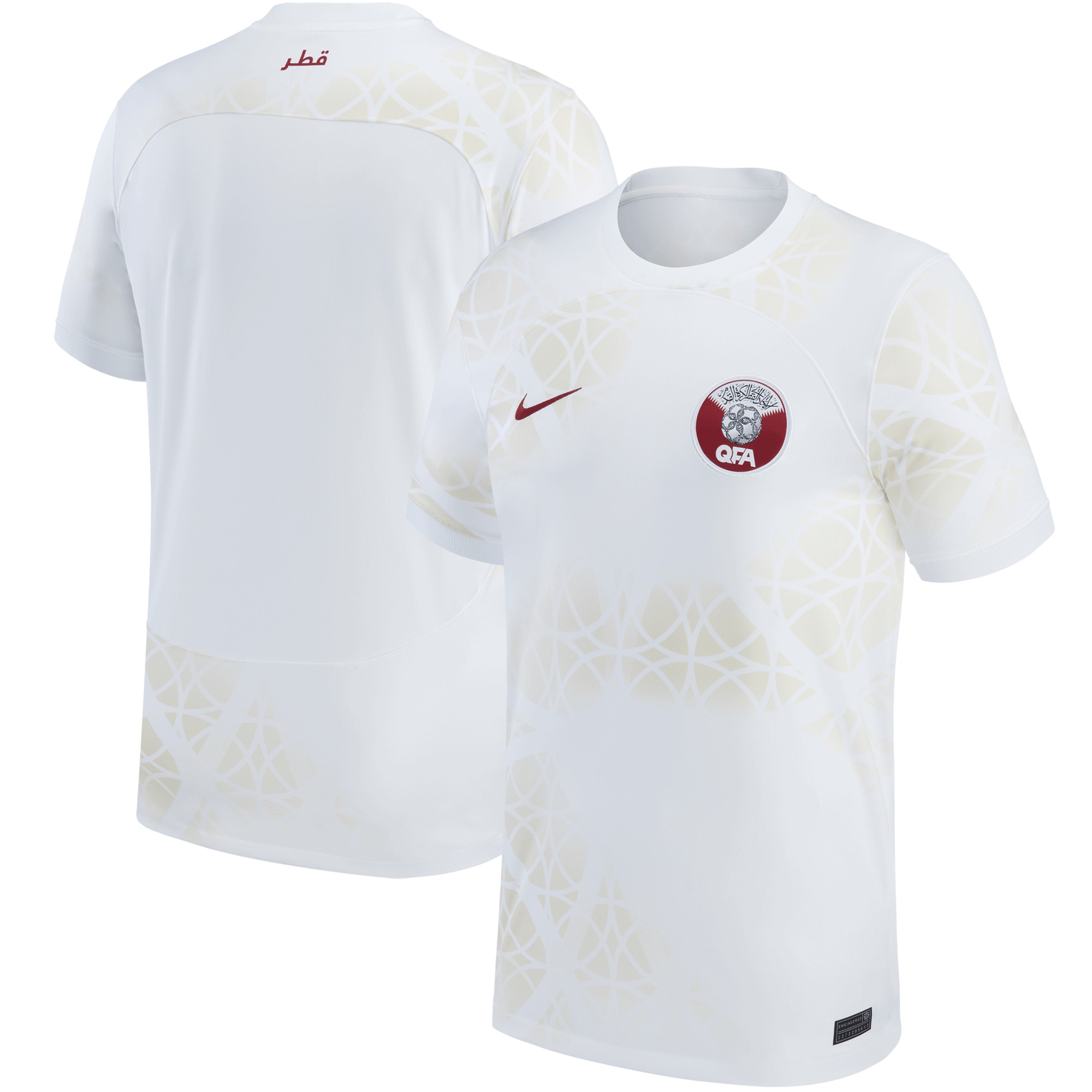 Explore qatar national team nike 202223 away replica jersey – white – Germany Football Jerseys & T-Shirts Collection