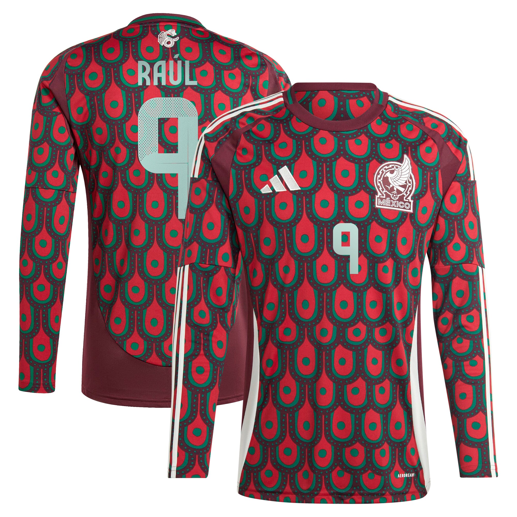 Explore raul jimenez mexico national team adidas 2024 home replica player long sleeve jersey – burgundy – Germany Football Jerseys & T-Shirts Collection