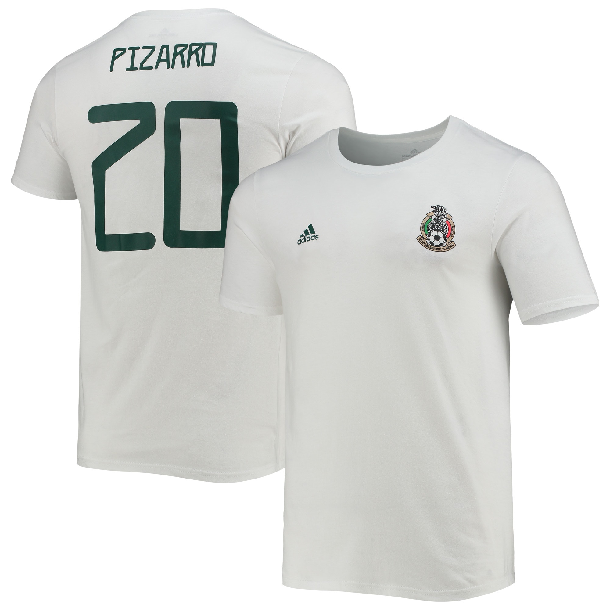 Explore rodolfo pizarro mexico national team adidas amplifier name amp number t-shirt – white – Germany Football Jerseys & T-Shirts Collection