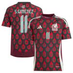 Explore santiago giménez mexico national team adidas youth 2024 home replica player jersey – burgundy – Germany Football Jerseys & T-Shirts Collection