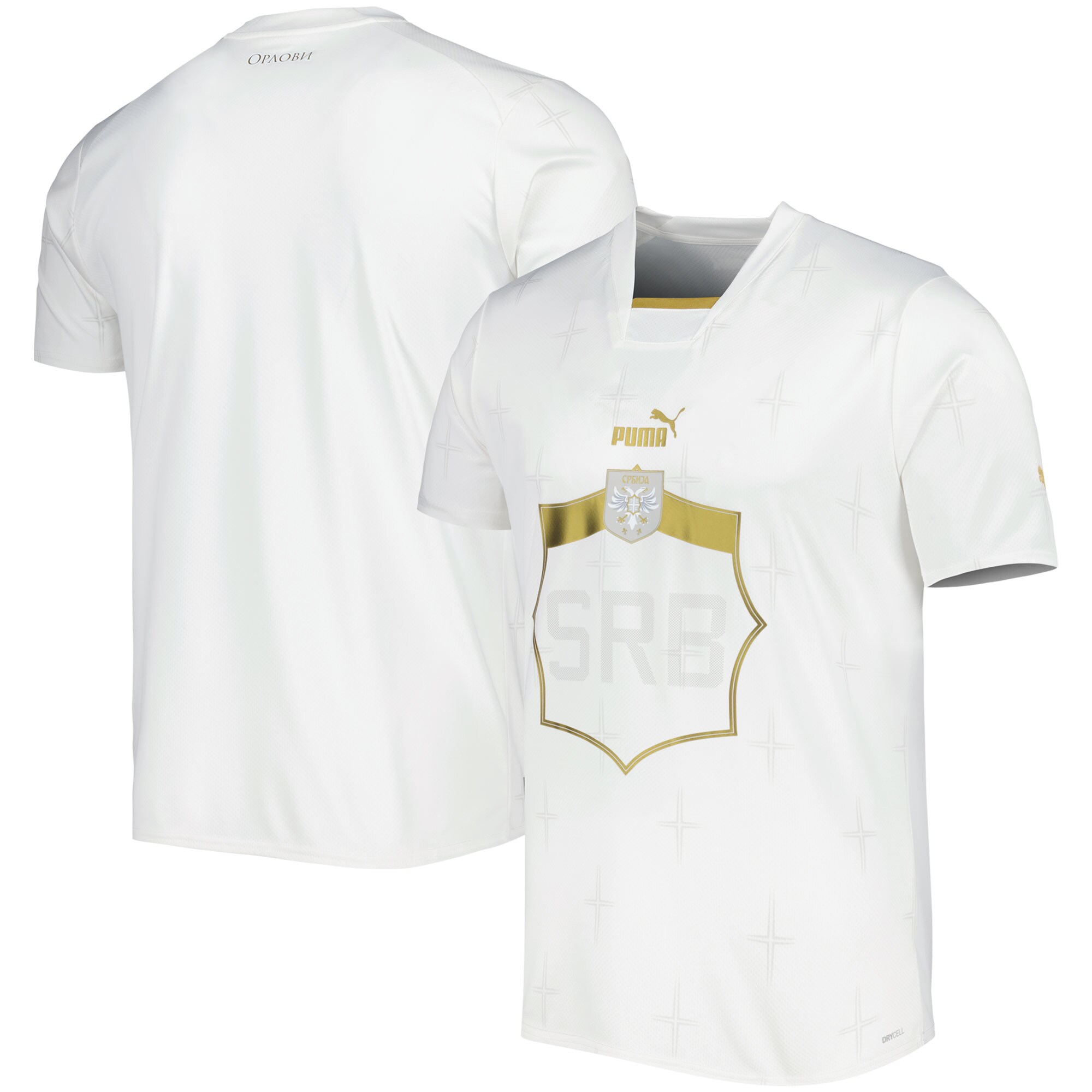 Explore serbia national team puma 202223 away replica jersey – white – Germany Football Jerseys & T-Shirts Collection