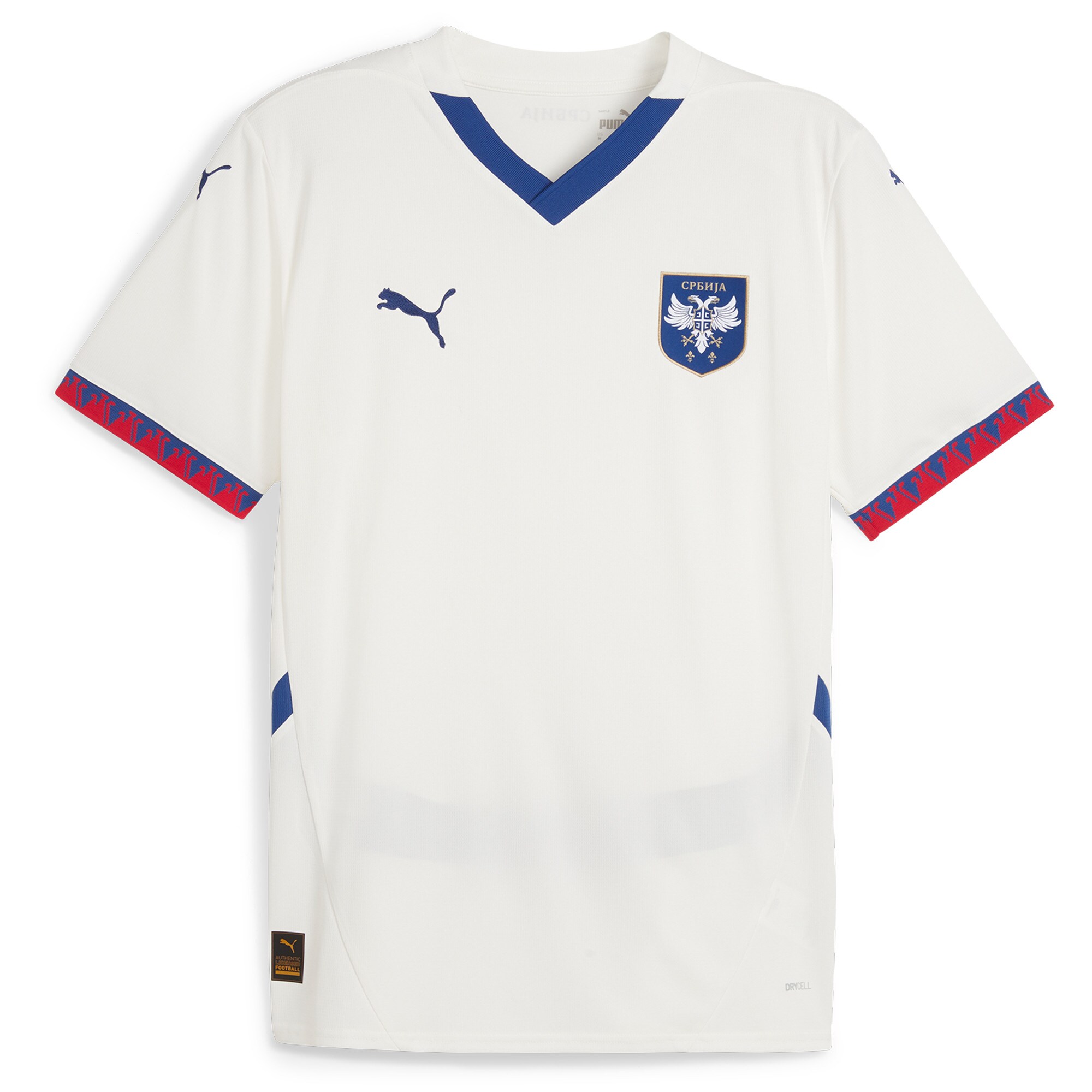 Explore serbia national team puma 2024 away replica jersey – white – Germany Football Jerseys & T-Shirts Collection