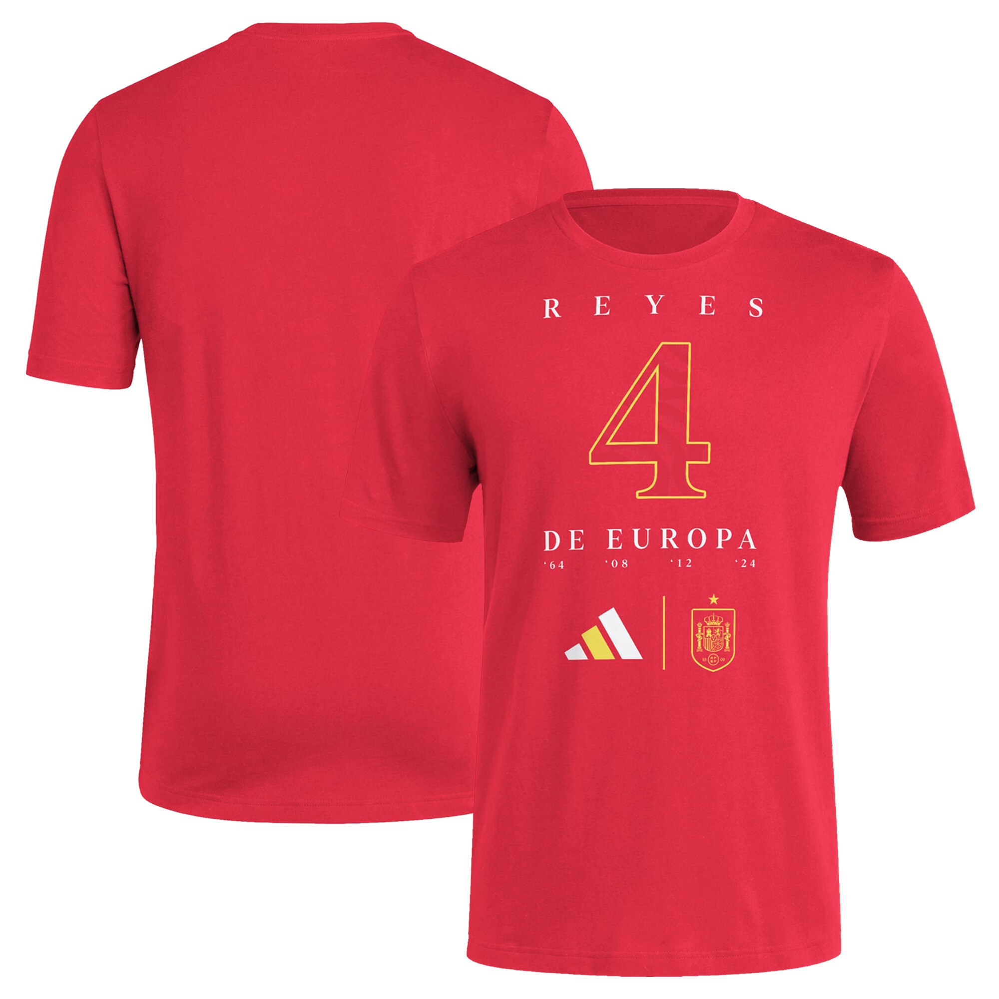 Explore spain national team adidas 2024 european champions t-shirt – red – Germany Football Jerseys & T-Shirts Collection