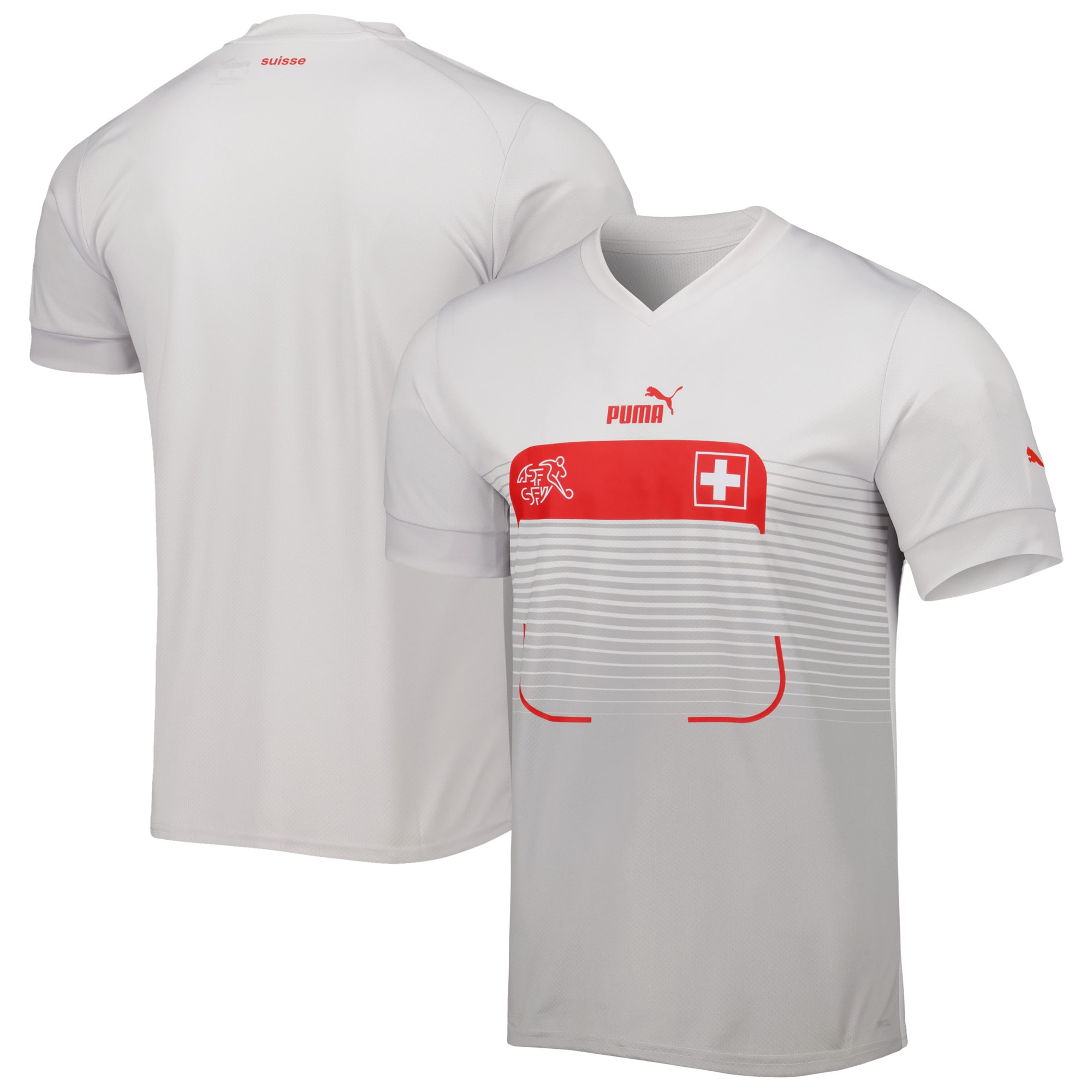 Explore switzerland national team puma 202223 away replica jersey – white – Germany Football Jerseys & T-Shirts Collection