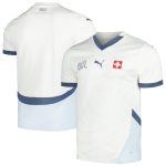 Explore switzerland national team puma 2024 away replica jersey – white – Germany Football Jerseys & T-Shirts Collection