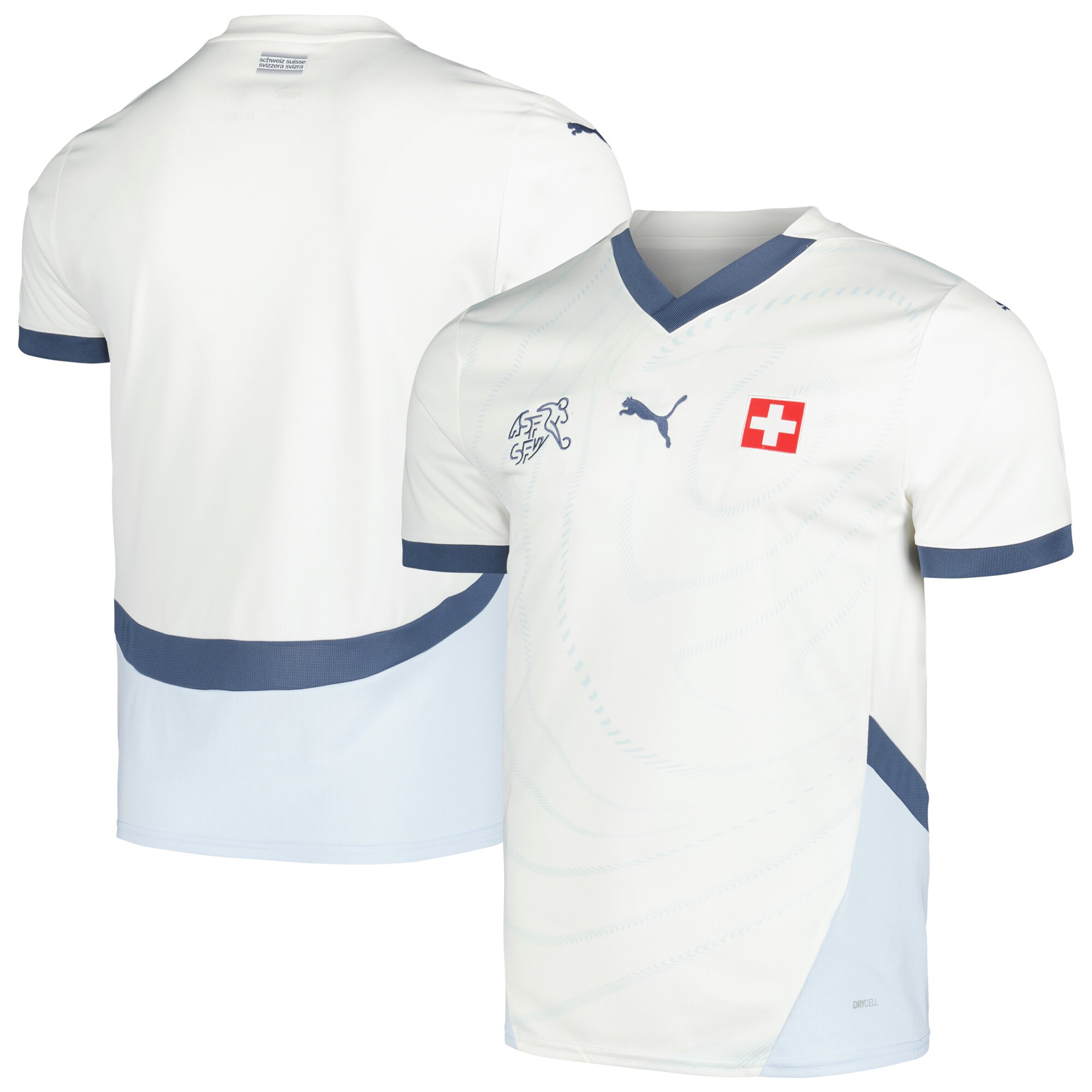 Explore switzerland national team puma 2024 away replica jersey – white – Germany Football Jerseys & T-Shirts Collection