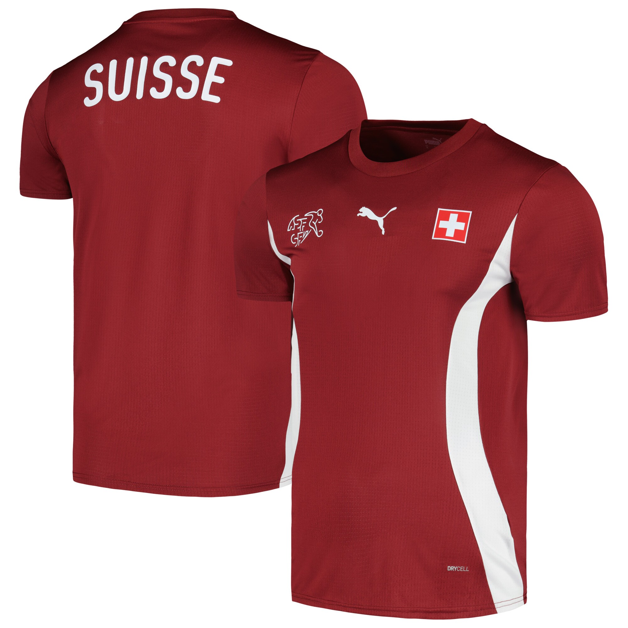 Explore switzerland national team puma 2024 pre-match jersey – red – Germany Football Jerseys & T-Shirts Collection