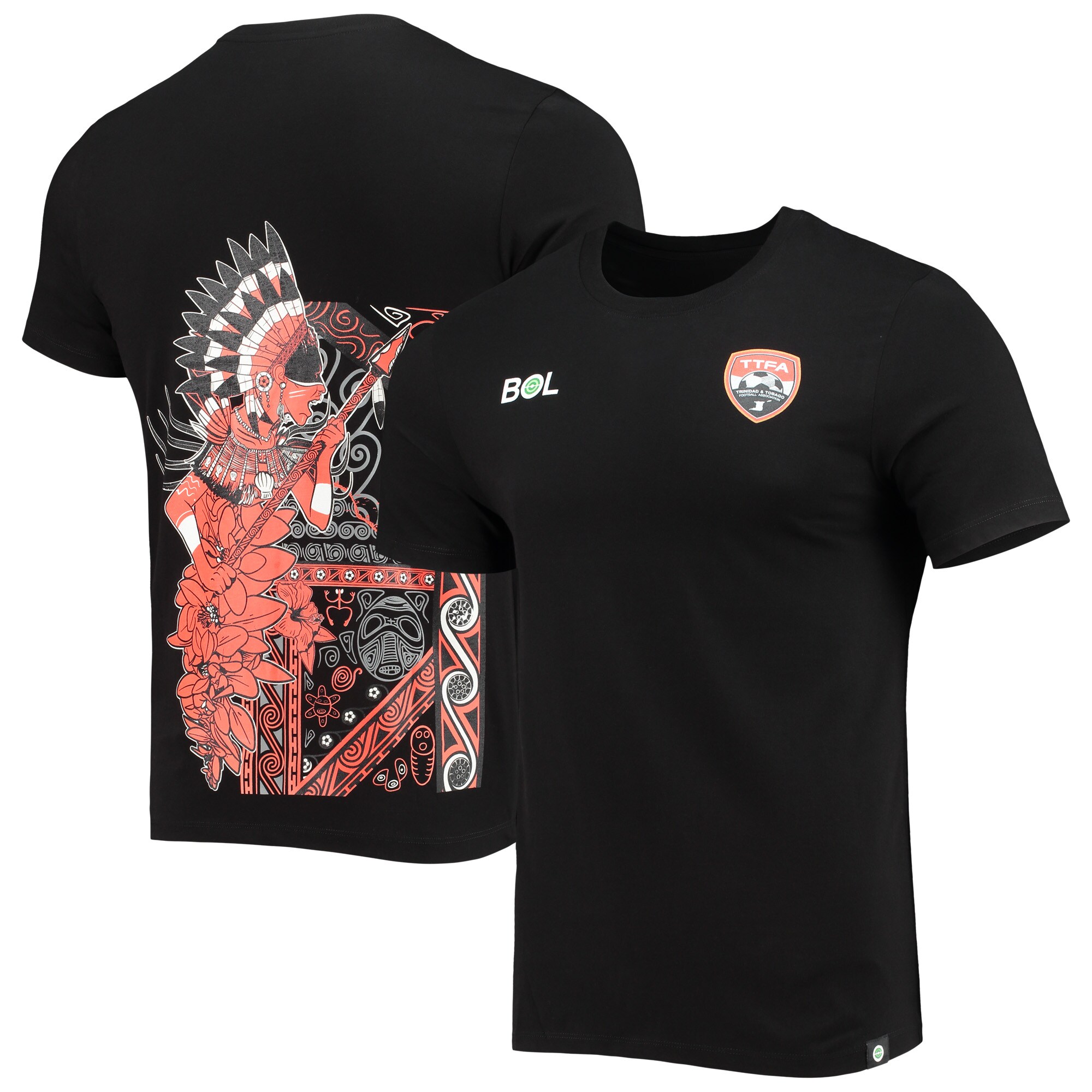 Explore trinidad and tobago national team warrior tribal t-shirt – black – Germany Football Jerseys & T-Shirts Collection